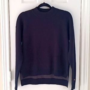 Calia Black Mock Neck Sweater Sz L
